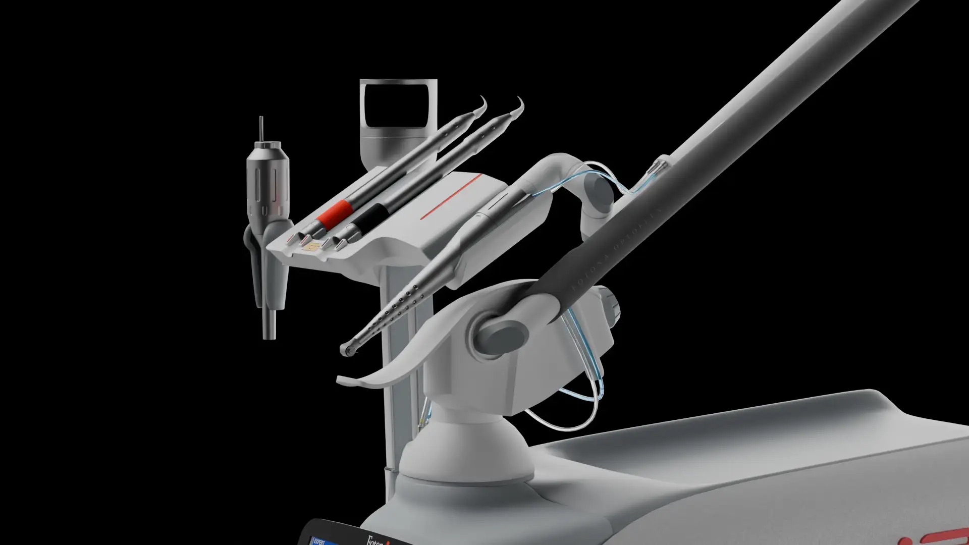 Fotona LightWalker dental laser handpieces at Longmont Dental — used for gentler SWEEPS root canal therapy